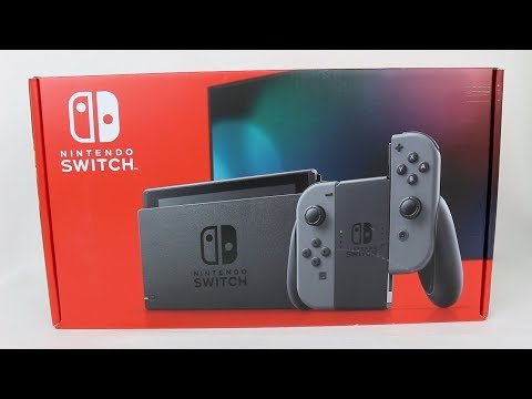 NEW Nintendo Switch Unboxing & Setup!