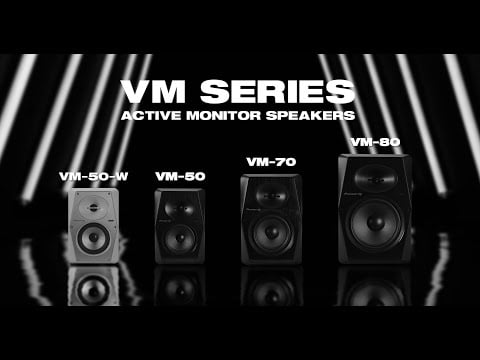 Pioneer DJ Official Introduction: new VM series active monitor speakers