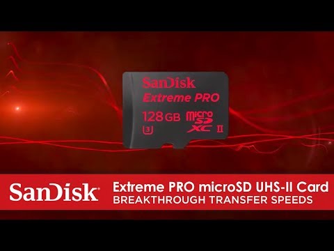 Breakthrough Transfer Speeds | SanDisk® Extreme PRO microSD UHS-II Card