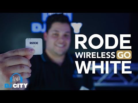 RODE Wireless GO WHITE & Accessories (Interview GO & MagClip GO)