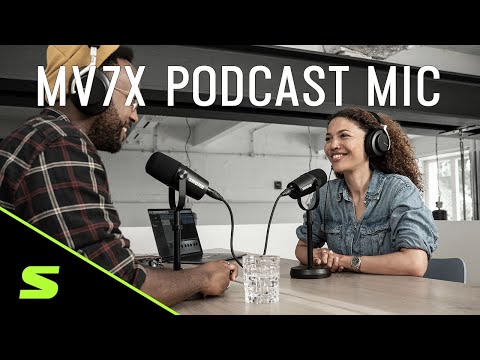 Shure MV7X Podcast Microphone | Shure