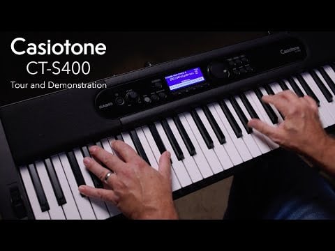 Casiotone CT-S400 Tour and Demonstration