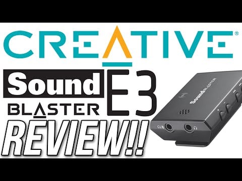 Creative Sound Blaster E3 DAC Audio Booster Review (The Good, Bad, and Ugly)