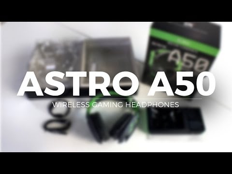 Astro A50 Gaming headset Xbox Unboxing