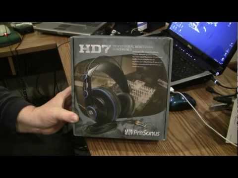 PreSonus HD7 Pro Studio Headphones Unboxing & Reviewhttps://www.youtube.com/watch?v=_xBVBlKFYIM