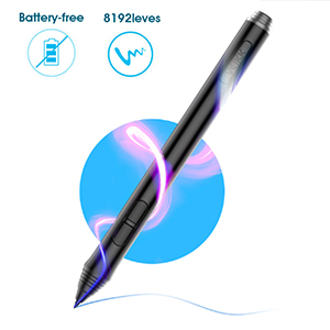 8192 Levels Sensitivity Battery-free Pen