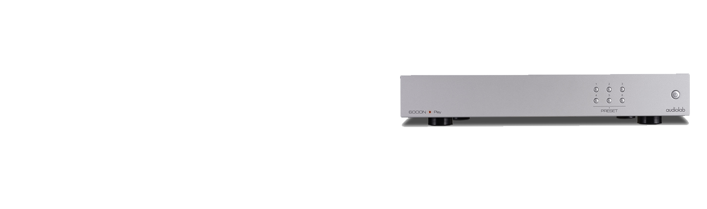 The 6000N Play is the ideal way to add high-performance wireless streaming to any home audio system