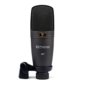 Capture every nuance with the M7 condenser microphone.