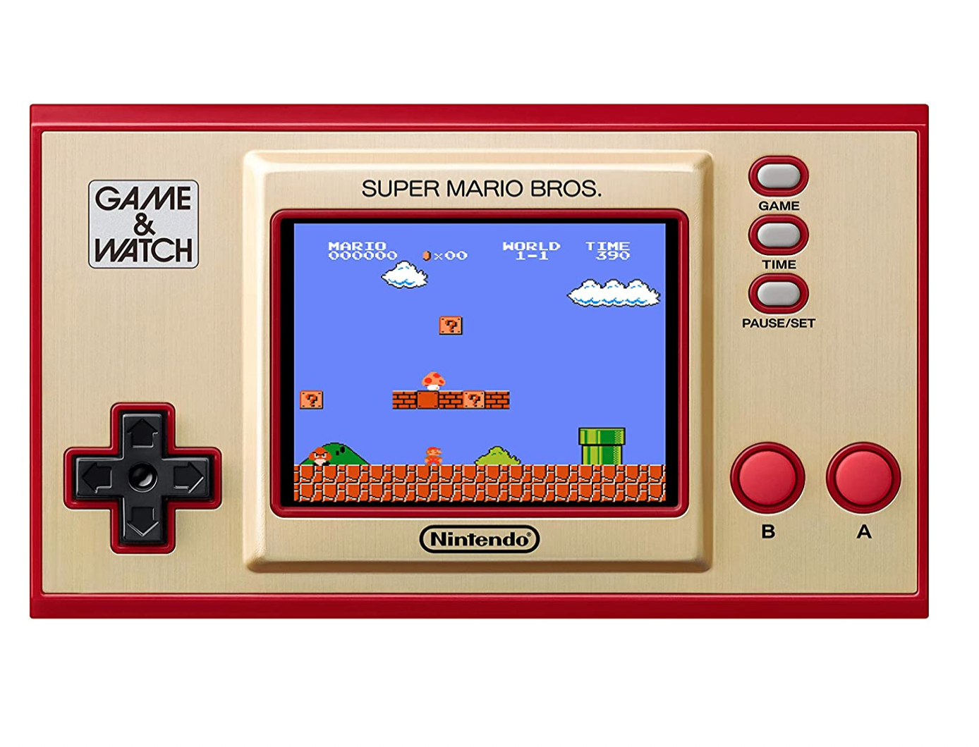 Play Super Mario Bros. – Game & Watch style!