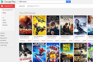 Google تدعم البث بتقنية 4K HDR عبر Google Play Movies