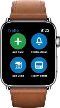 تطبيق Trello لساعة ابل الذكية