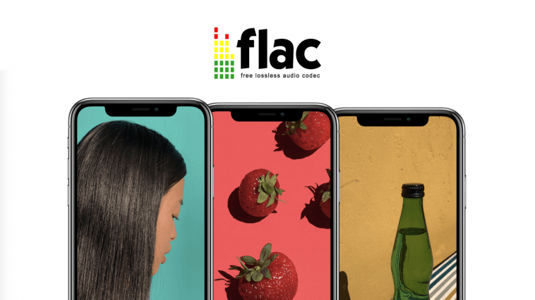 دعم ملفات FLAC للدقة العالية في هواتف iPhone X و 8 و 7