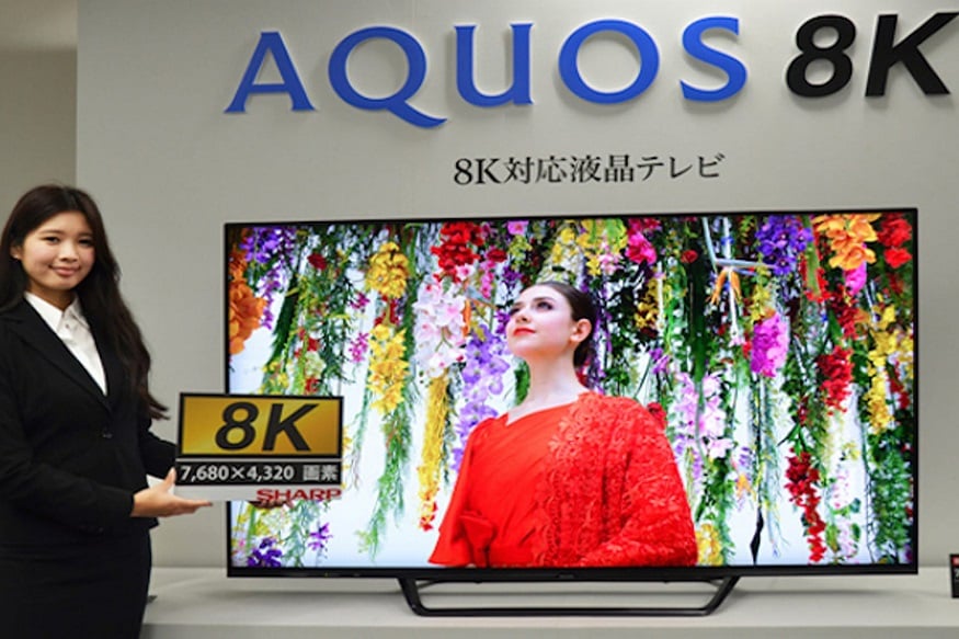تلفاز 8K - Sharp Aquos 8K TV