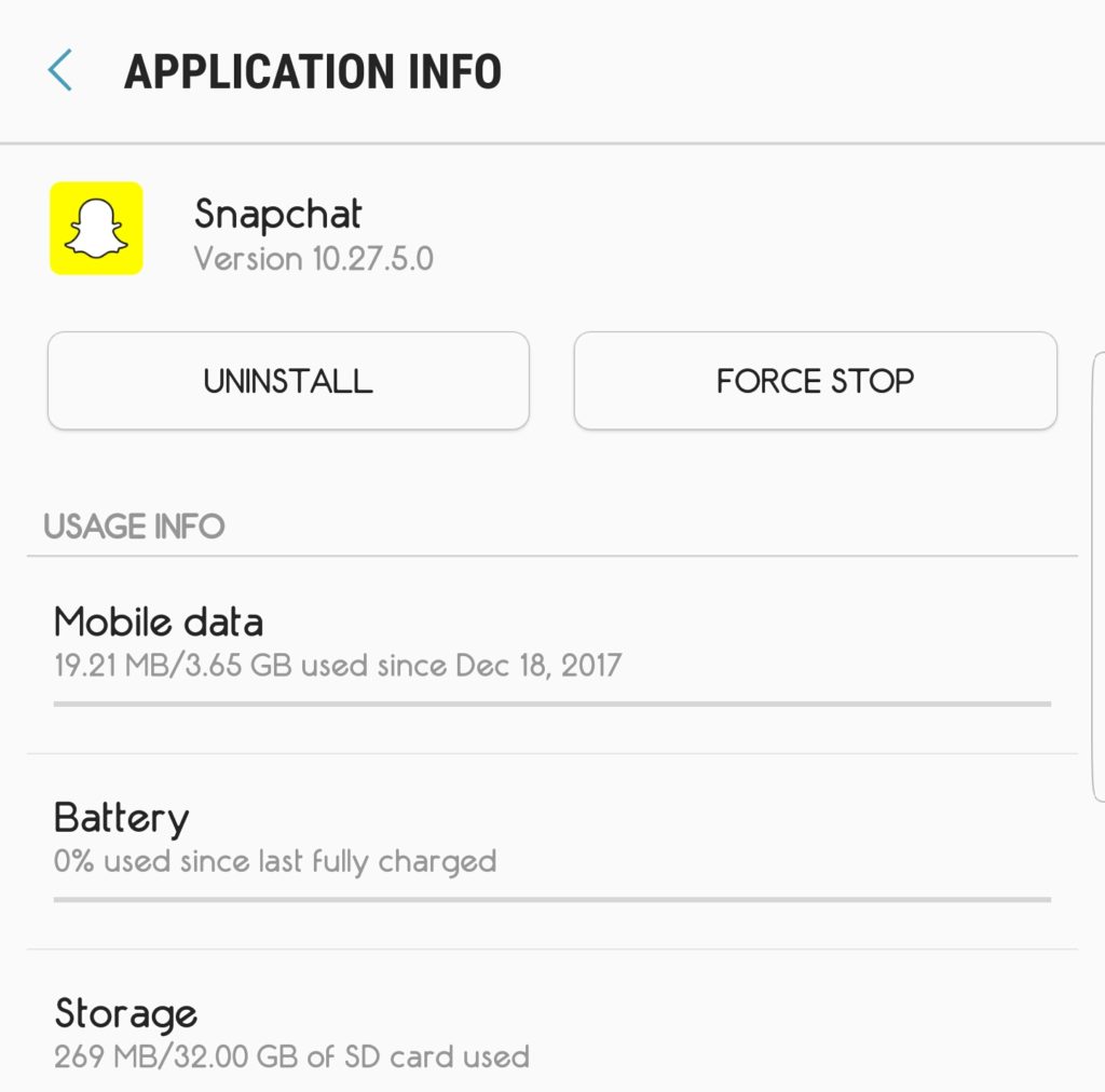إستعادة تصميم SnapChat القديم – نظام Android