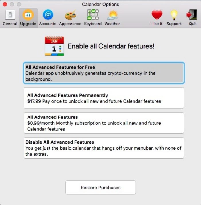 حقيقة تعدين العملات الرقمية على أجهزة Mac ، وسبب حذف Calendar 2 من Mac App Store