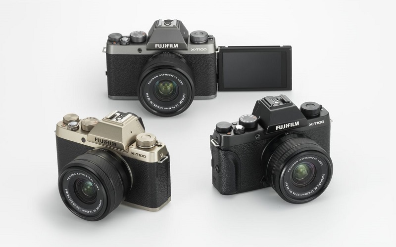 فوجي فيلم تعلن عن Fujifilm X-T100 أحدث وأحد أرخص الكاميرات الاحترافية فئة Mirrorless
