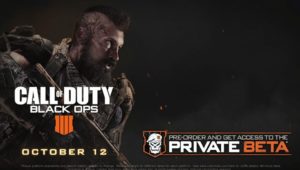 تحديد موعد إصدار نسخة بيتا من Call of Duty: Black Ops 4