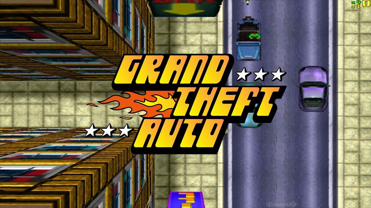 ألعاب التسعينات Grand Theft Auto 1