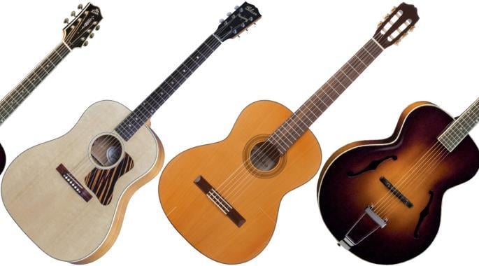 انواع الجيتارات
