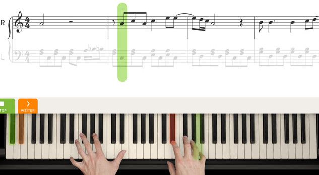 شيزلونج Pef ميكانيكيا  أفضل 5 تطبيقات تعليم البيانو لمنتجي الموسيقى - سماعة تك
