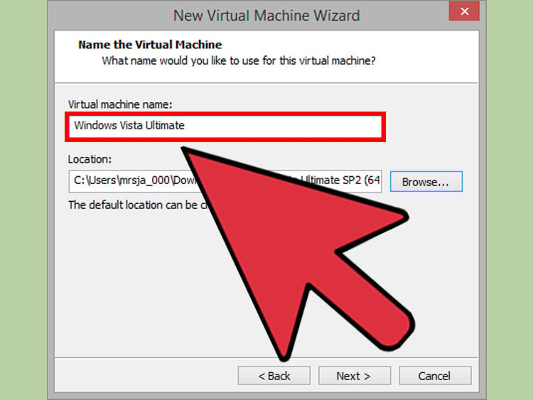 إنشاء حاسوب افتراضي عبر VMware