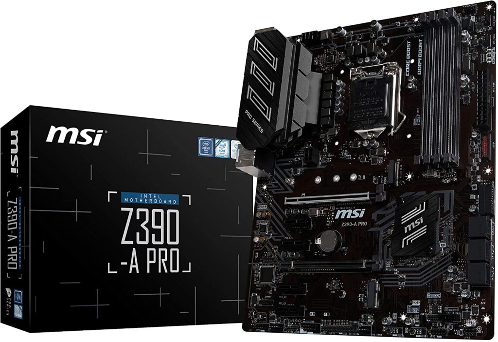 MSI Z390-A PRO ATX LGA1151 Motherboard