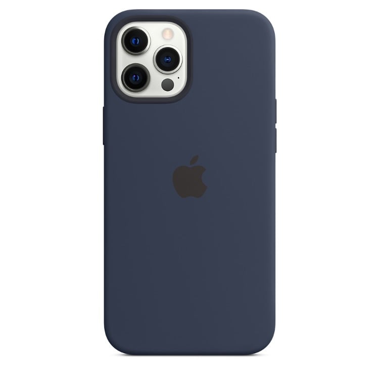 iPhone 12 Pro Max Silicone Case with MagSafe - Deep Navy - كفر ايفون 12