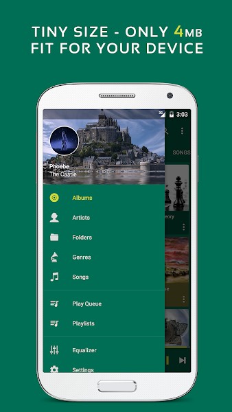 تطبيق Pulsar Music Player - 3