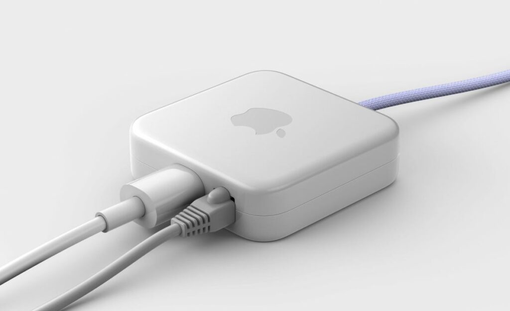 iMac also comes with a redesign magnetic power connector