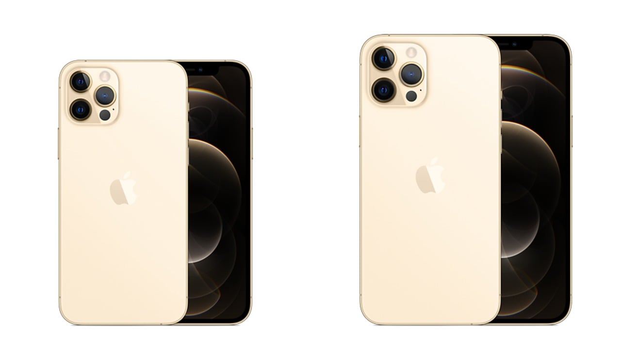 ألوان ايفون 12 برو وايفون 12 برو ماكس - iPhone 12 pro وiPhone 12 Pro Max لون ذهبي (Gold)