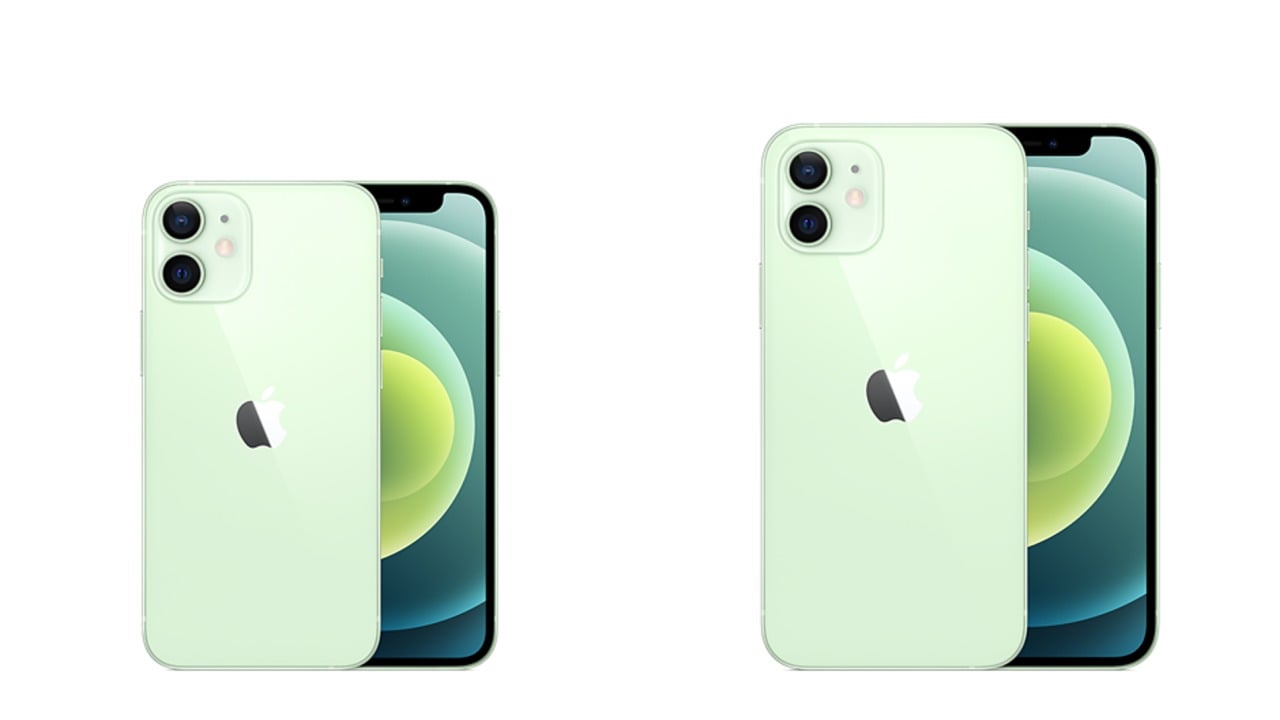 ألوان ايفون 12 وايفون 12 ميني - iPhone 12 وiPhone 12 Mini لون أخضر (Green)