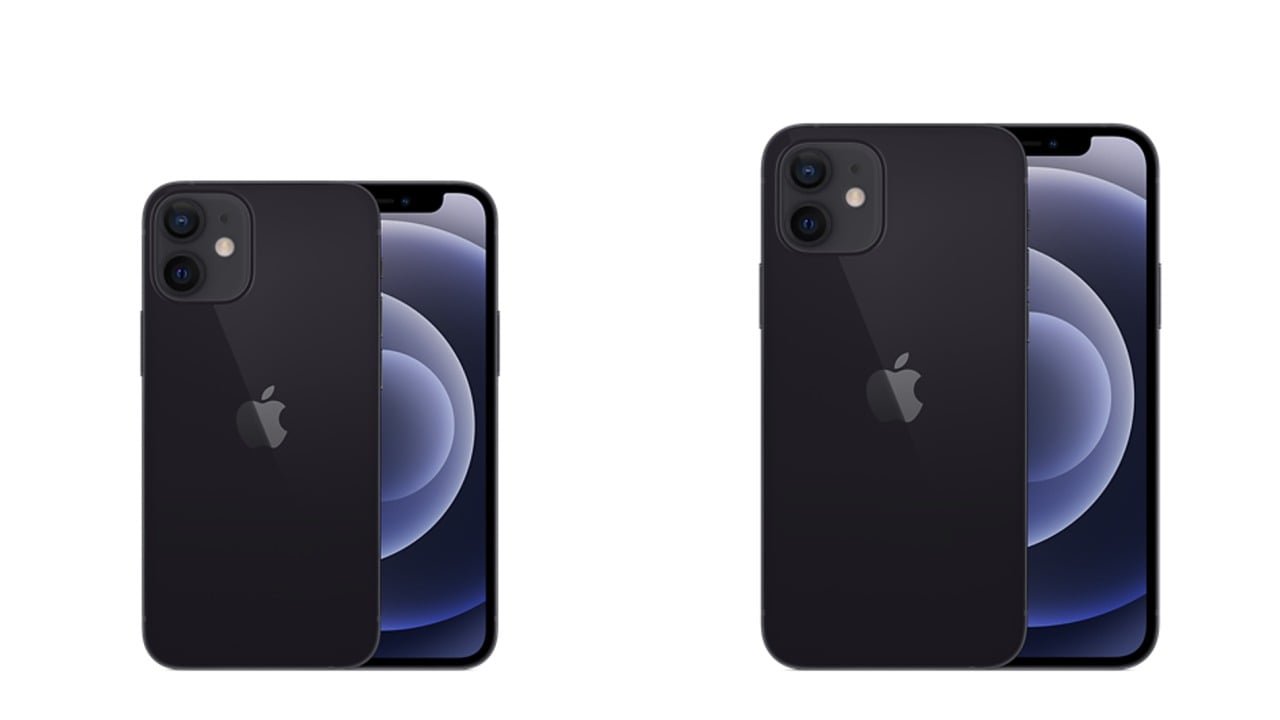 ألوان ايفون 12 وايفون 12 ميني - iPhone 12 وiPhone 12 Mini لون أسود (Black)