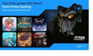 قائمة ألعاب Amazon Prime Gaming مارس 2024