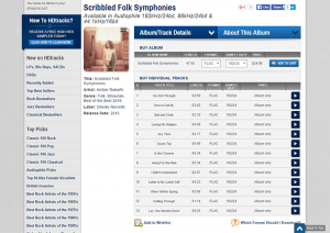 amber rubarth scribbled folk symphonies album 192/24 sampling-rate hdtracks