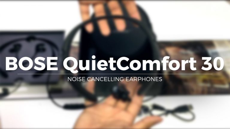 Bose QC30 noise cancelling headphones Unboxing Video
