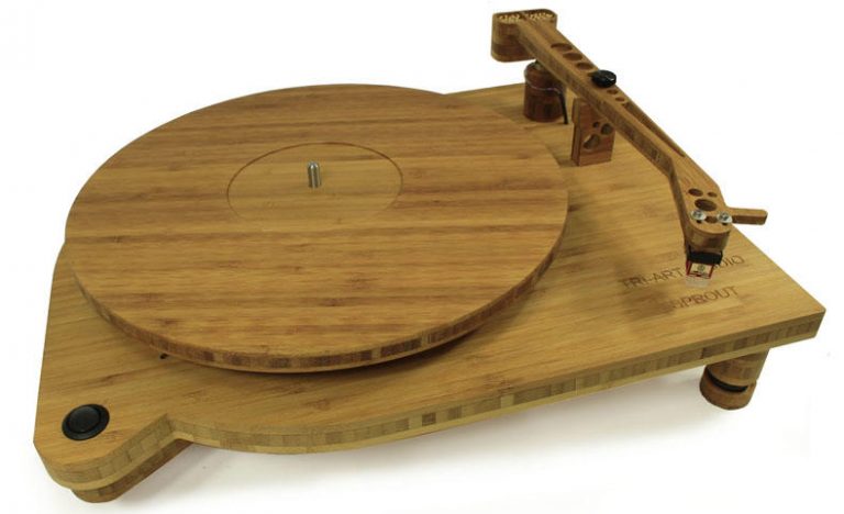 Tri-Art bamboo turntable - eco-friendly turntable