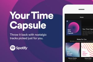 Your Time Capsule .. The new nostalgic feature from Spotify