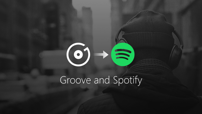 Microsoft Groove Music transition Spotify
