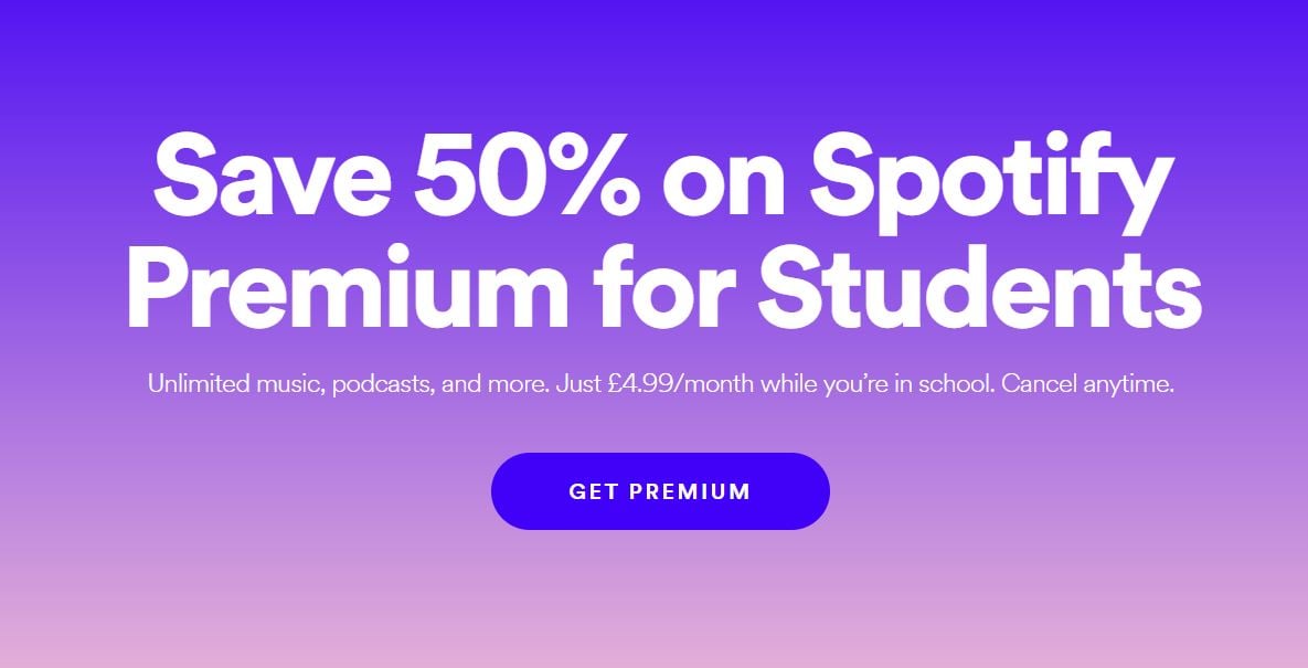 Spotify student