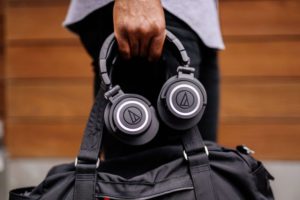 Audio Technica ATH-M50xBT headphones cover
