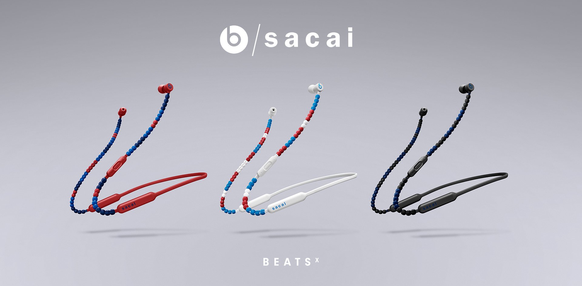 Beats Partner With Sacai Fashion And Get The BeatsX Sacai 
