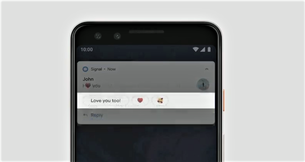 android q smart reply