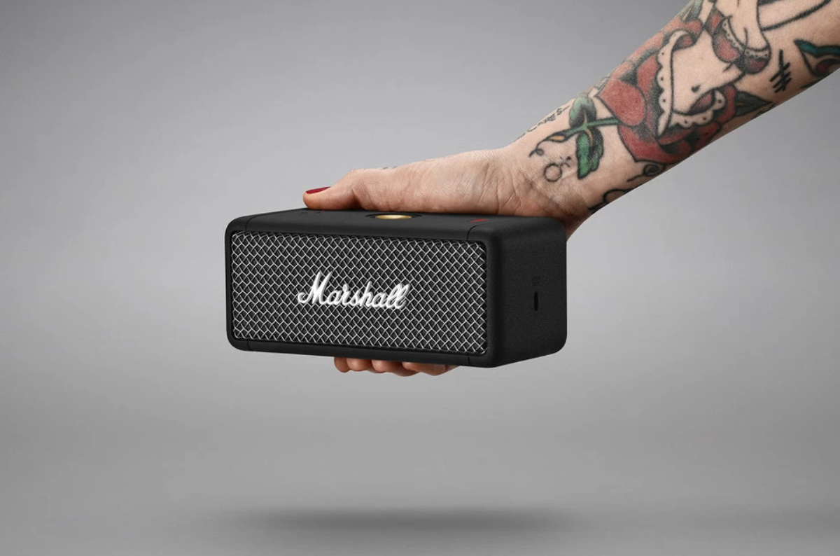 Marshall Emberton: company's smallest portable speaker - Samma3a Tech